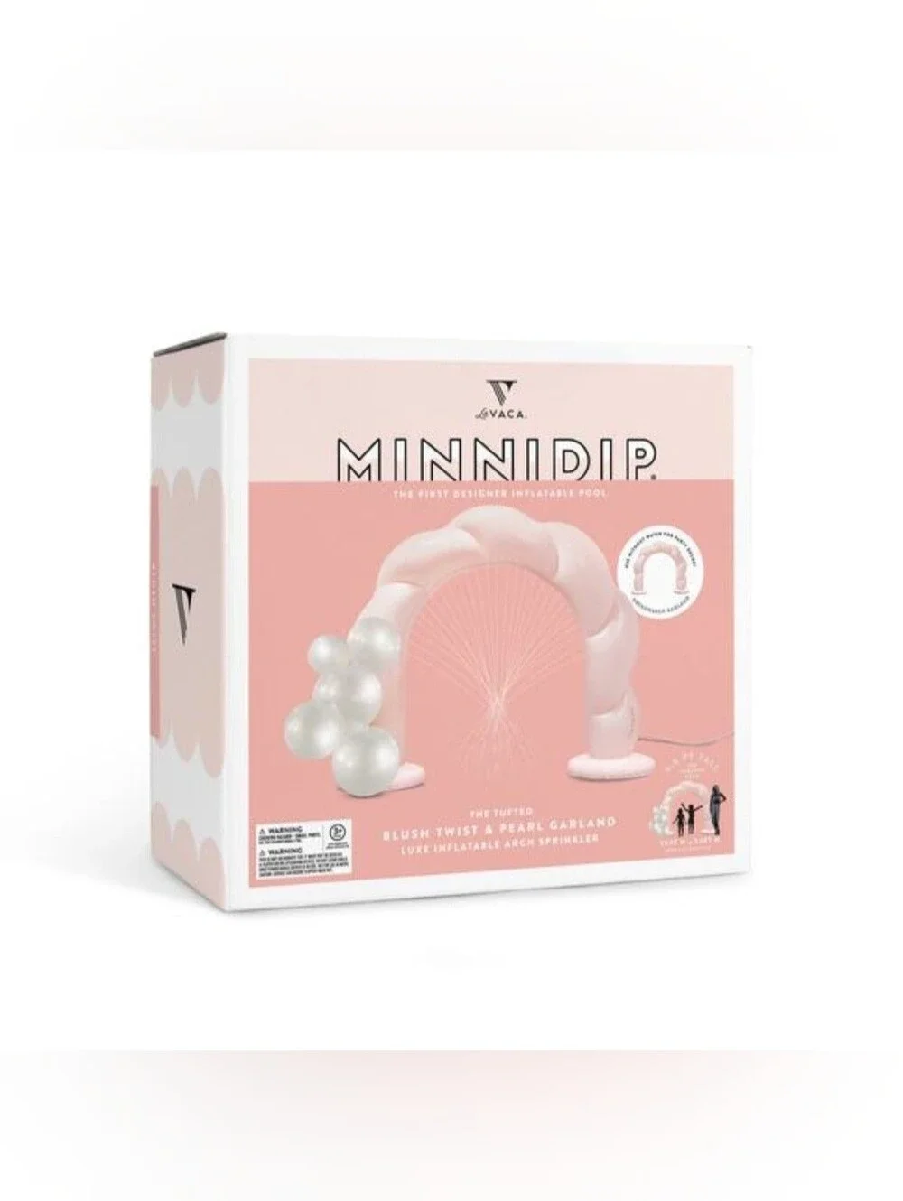 MINNIDIP THE BLUSH TWIST GARLAND ARCH SPRINKLER